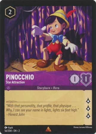 056/204 - Pinocchio - Star Attraction - Rise of the Floodborn