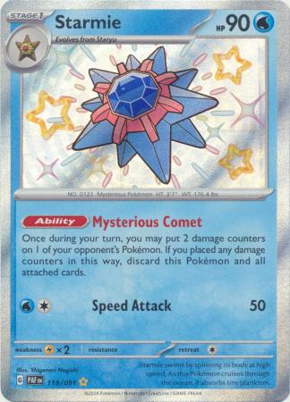 119/091 - Starmie - Paldean Fates