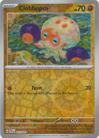 051/091 - Clobbopus RH - Paldean Fates