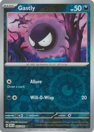 055/091 - Gastly RH - Paldean Fates
