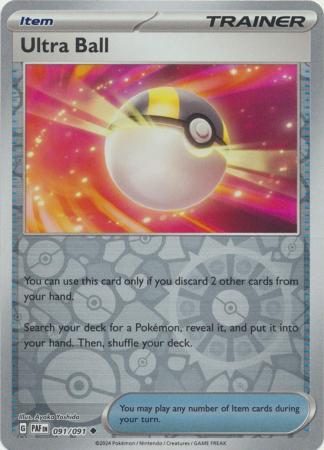 091/091 - Ultra Ball RH - Paldean Fates