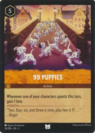 024/204 - 99 Puppies - Into the Inklands