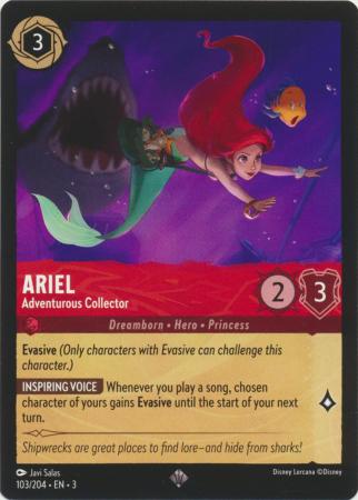 103/204 - Ariel - Adventurous Collector - Into the Inklands