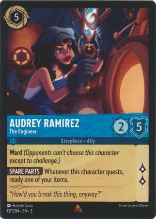 137/204 - Audrey Ramirez - The Engineer - Into the Inklands