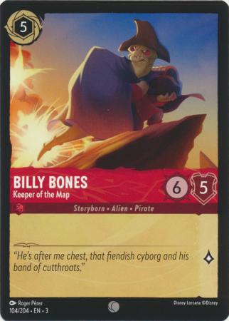 104/204 - Billy Bones - Keeper of the Map - Into the Inklands