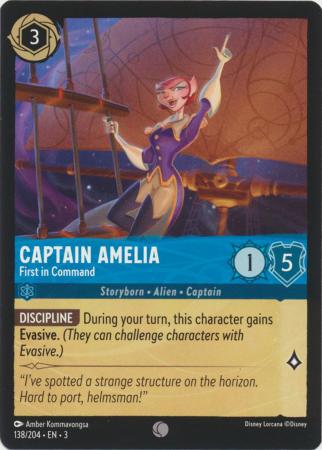 138/204 - Captain Amelia - First in Command - Into the Inklands