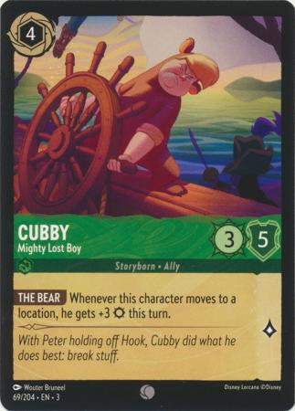 069/204 - Cubby - Mighty Lost Boy - Into the Inklands