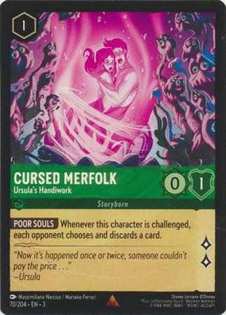 070/204 - Cursed Merfolk - Ursula's Handiwork - Into the Inklands