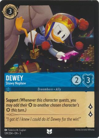 139/204 - Dewey - Showy Nephew - Into the Inklands