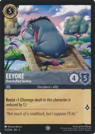 172/204 - Eeyore - Overstuffed Donkey - Into the Inklands