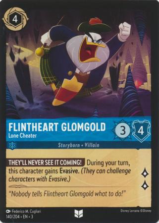 140/204 - Flintheart Glomgold - Lone Cheater - Into the Inklands