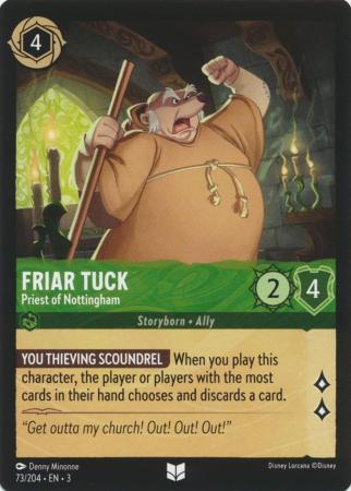 073/204 - Friar Tuck - Priest of Nottingham - Into the Inklands