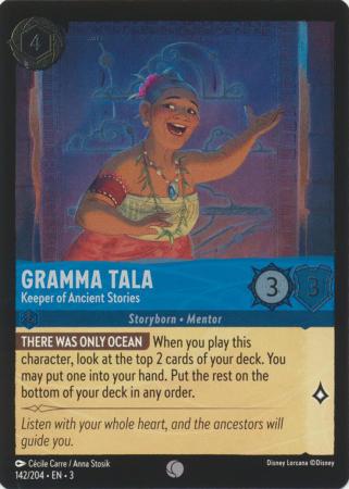 142/204 - Gramma Tala - Keeper of Ancient Stories - Holo - Into the Inklands