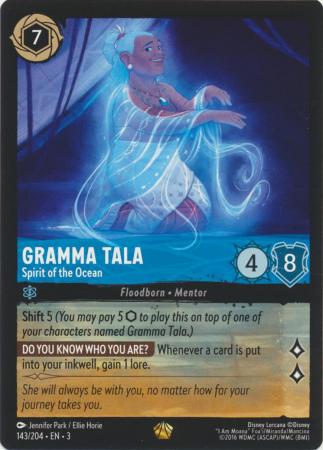 143/204 - Gramma Tala - Spirit of the Ocean - Into the Inklands