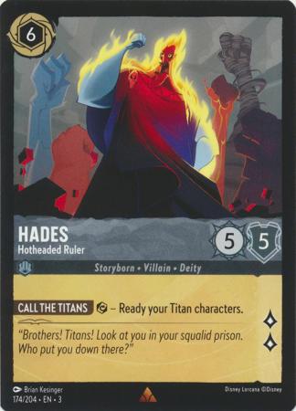 174/204 - Hades - Hotheaded Ruler - Into the Inklands