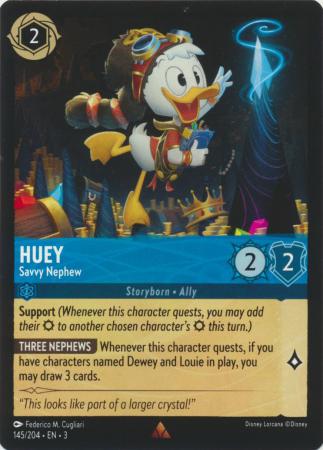 145/204 - Huey - Savvy Nephew - Into the Inklands