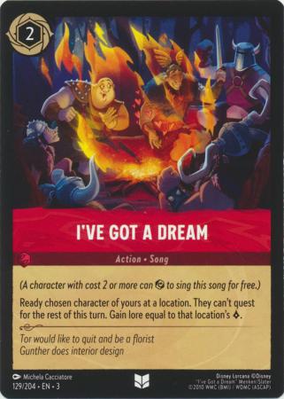 129/204 - I've Got a Dream - Into the Inklands