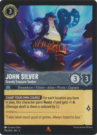 176/204 - John Silver - Greedy Treasure Seeker - Into the Inklands