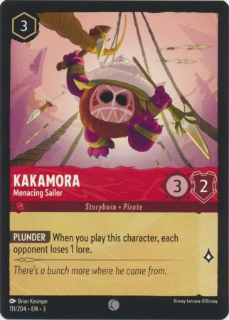 111/204 - Kakamora - Menacing Sailor - Into the Inklands