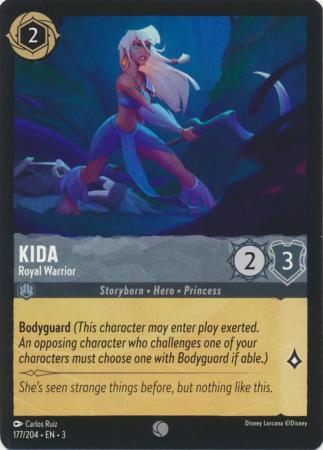 177/204 - Kida - Royal Warrior - Into the Inklands