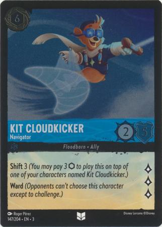 147/204 - Kit Cloudkicker - Navigator - Holo - Into the Inklands