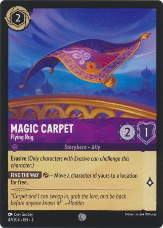 047/204 - Magic Carpet - Flying Rug - Into the Inklands