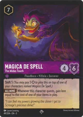 049/204 - Magica De Spell - The Midas Touch - Into the Inklands