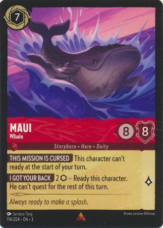 114/204 - Maui - Whale - Into the Inklands