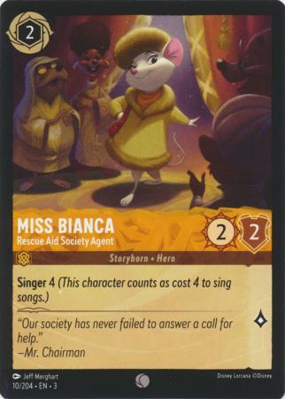 010/204 - Miss Bianca - Rescue Aid Society Agent - Into the Inklands