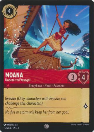 117/204 - Moana - Undeterred Voyager - Into the Inklands