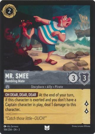 184/204 - Mr. Smee - Bumbling Mate - Into the Inklands