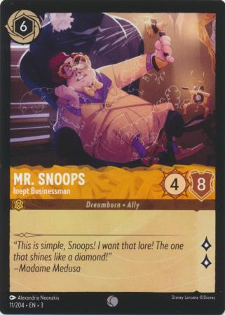 011/204 - Mr. Snoops - Inept Businessman - Into the Inklands