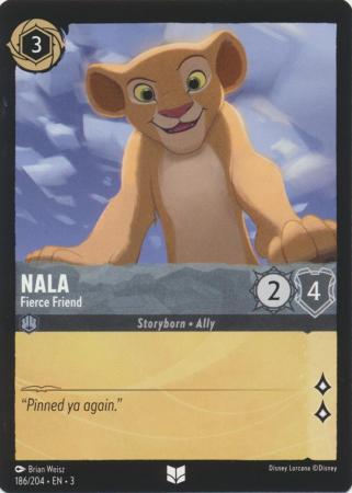 186/204 - Nala - Fierce Friend - Into the Inklands