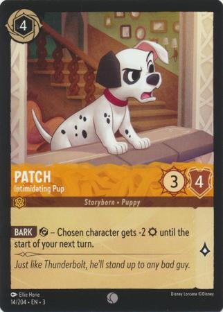 014/204 - Patch - Intimidating Pup - Into the Inklands