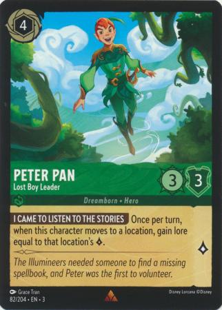 082/204 - Peter Pan - Lost Boy Leader - Into the Inklands