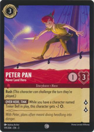 119/204 - Peter Pan - Never Land Hero - Into the Inklands