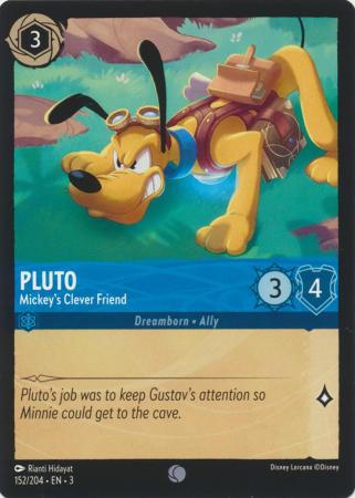 152/204 - Pluto - Mickey's Clever Friend - Into the Inklands