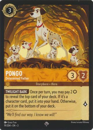 019/204 - Pongo - Determined Father - Into the Inklands