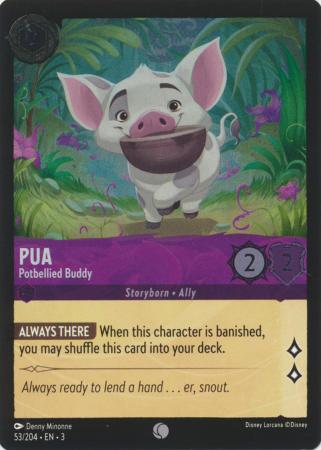 053/204 - Pua - Potbellied Buddy Holo - Into the Inklands