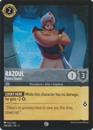 188/204 - Razoul - Palace Guard - Into the Inklands