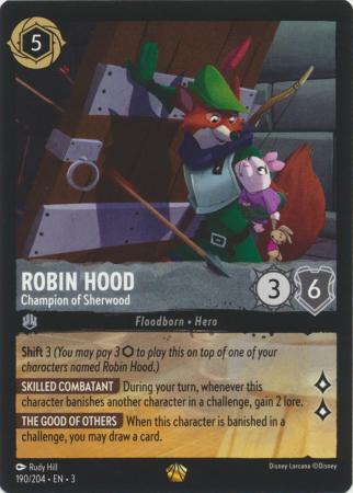 190/204 - Robin Hood - Champion of Sherwood - Into the Inklands