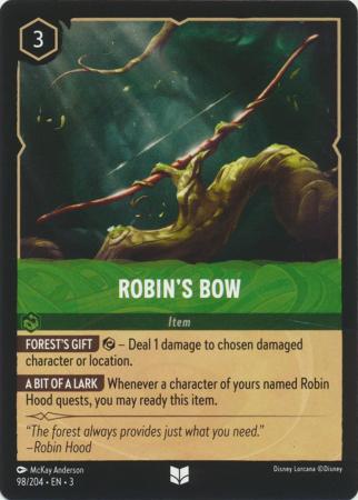 098/204 - Robin's Bow - Into the Inklands