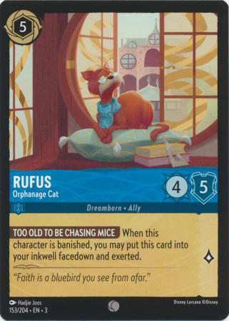 153/204 - Rufus - Orphanage Cat - Into the Inklands