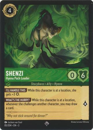 085/204 - Shenzi - Hyena Pack Leader - Into the Inklands