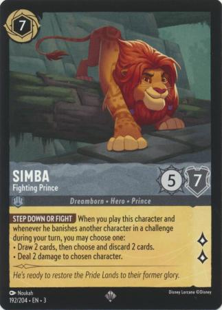 192/204 - Simba - Fighting Prince - Into the Inklands