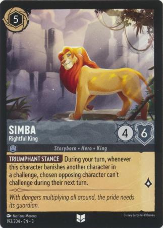 193/204 - Simba - Rightful King - Into the Inklands