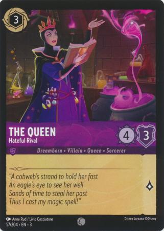 057/204 - The Queen - Hateful Rival - Into the Inklands