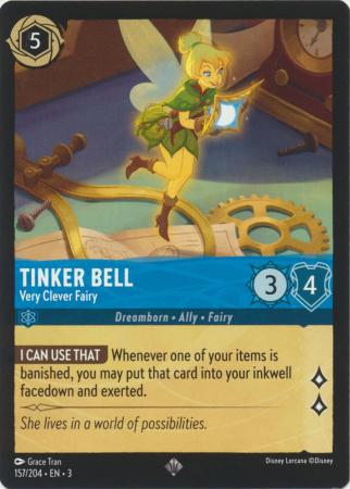 157/204 - Tinker Bell - Very Clever Fairy - Into the Inklands