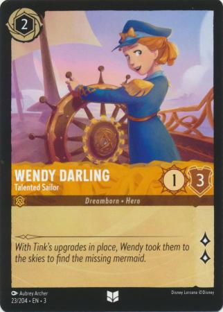 023/204 - Wendy Darling - Talented Sailor - Into the Inklands