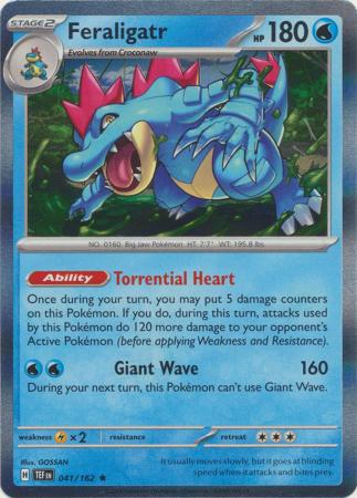 041/162 Feraligatr - Temporal Forces